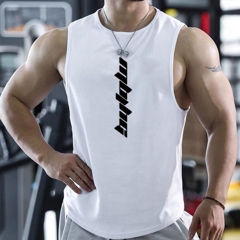 Sleeveless vest for gym