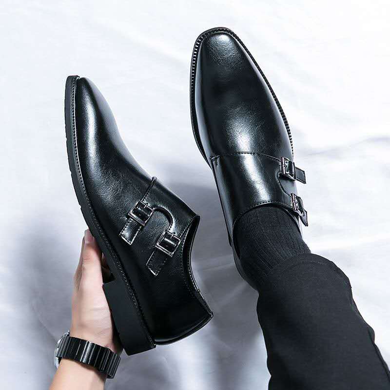 Men's leather shoes