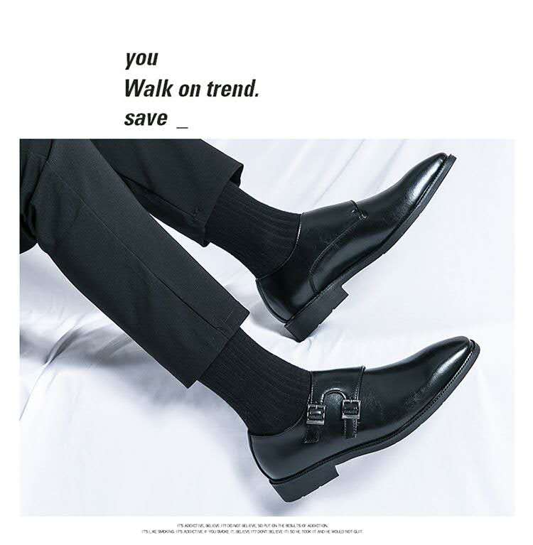 Men's leather shoes