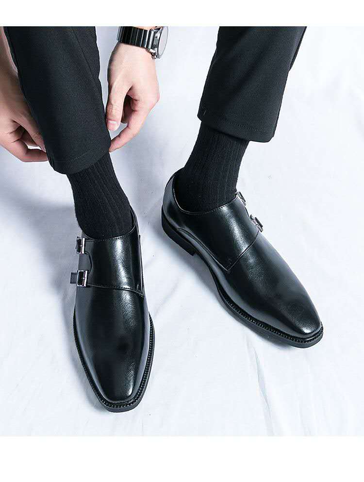 Men's leather shoes