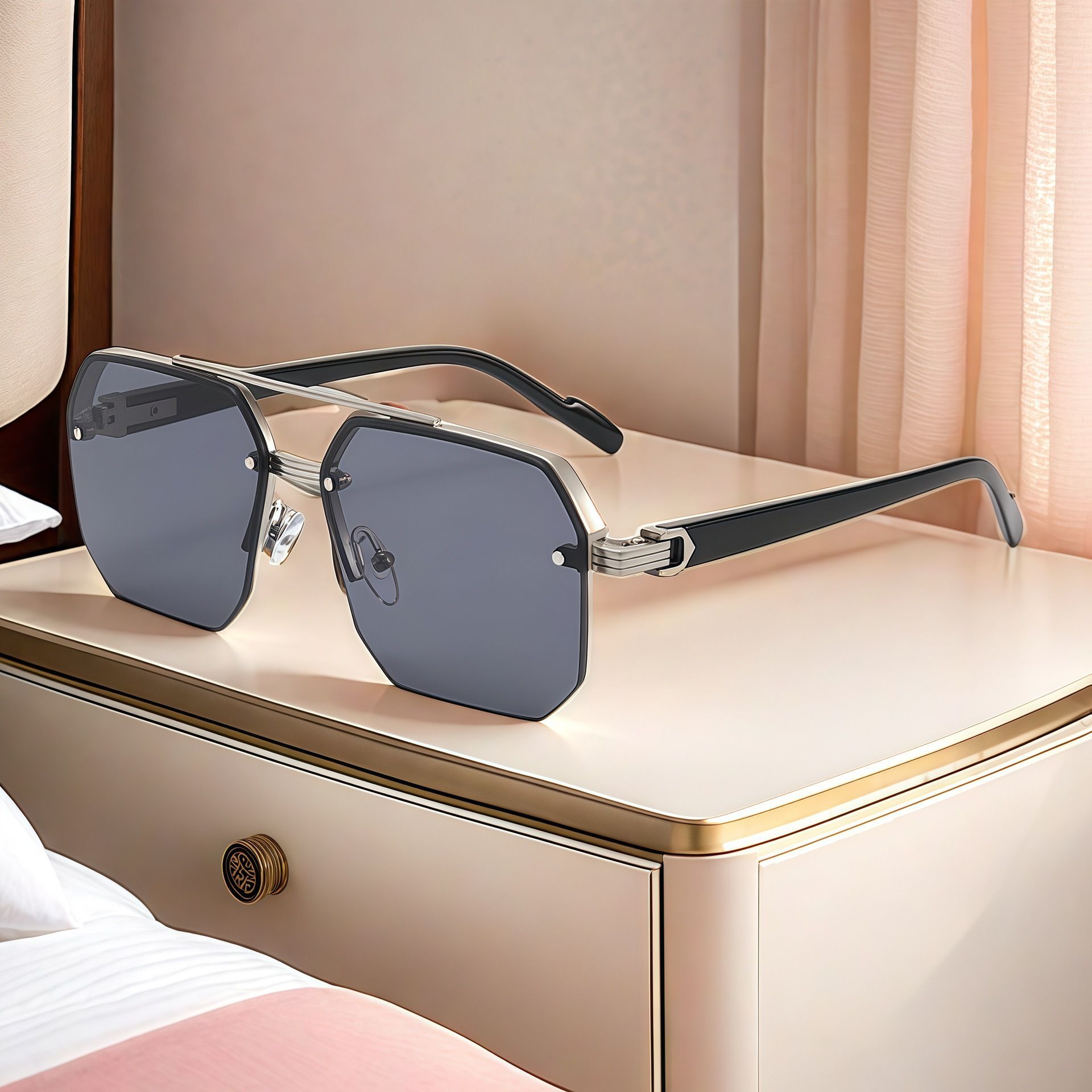 Silver frame
