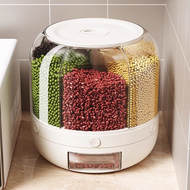 Grain bucket storage