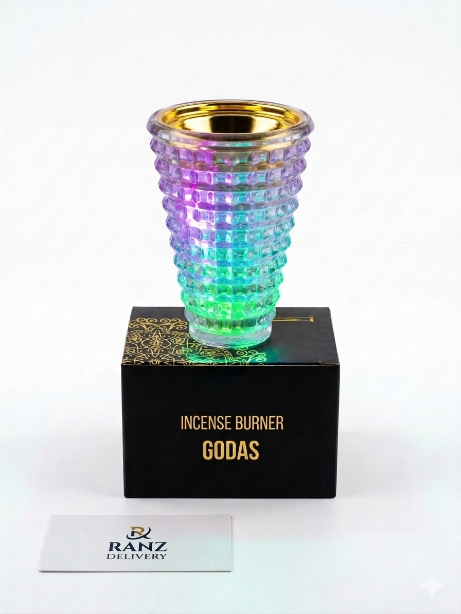 Crystal LED Bakhoor Burner