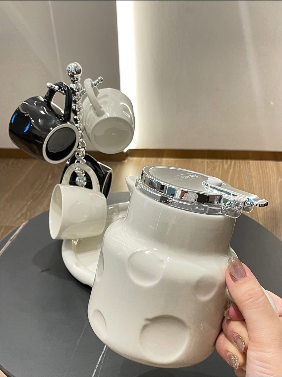 SIX PIECE TEA SET