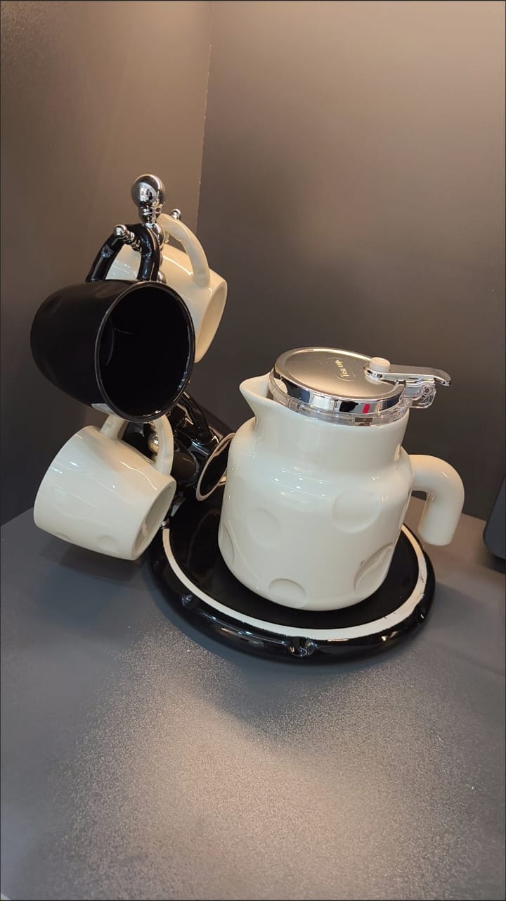 SIX PIECE TEA SET