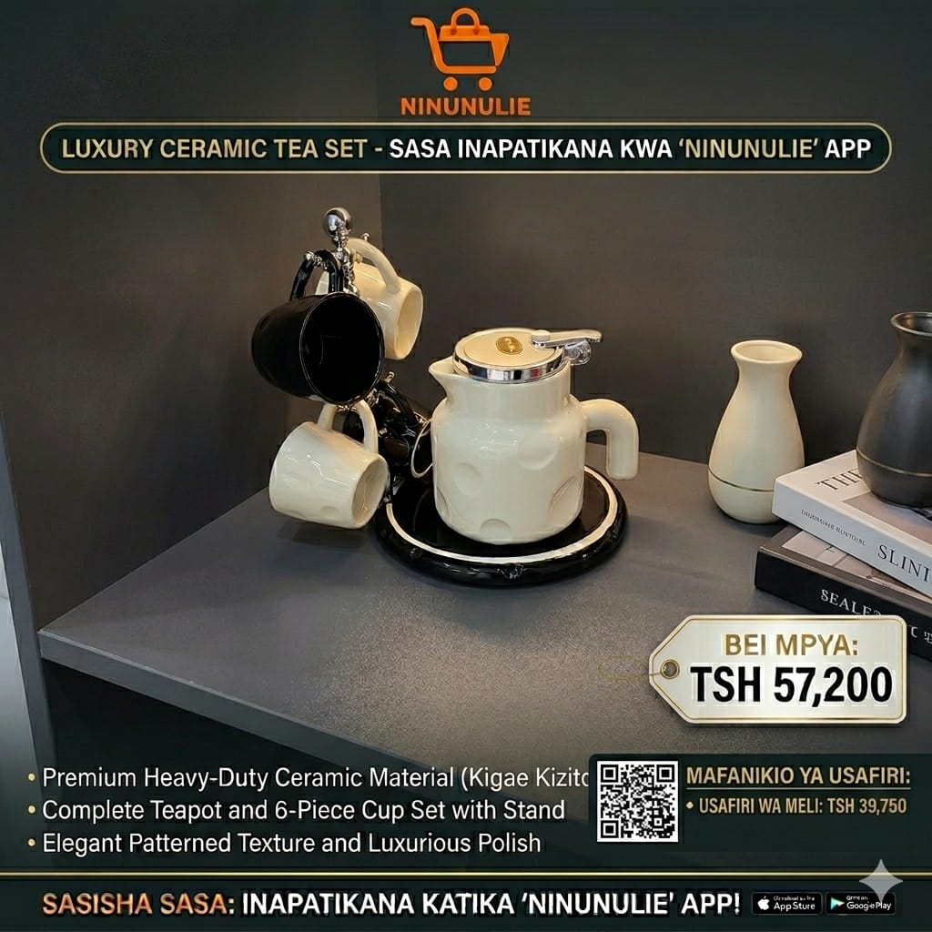 SIX PIECE TEA SET