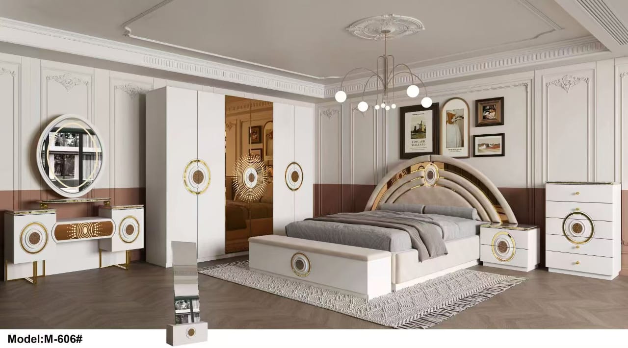 Ivory White & Gold