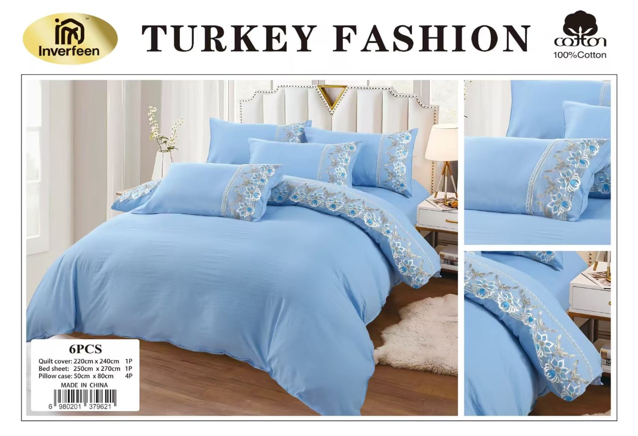 SIX PIECES MASHUKA NA FORONYA(SHUKA 1, FORONYA 4, DUVET CO0VER)