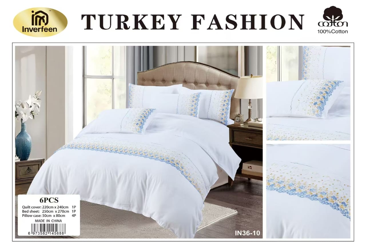 SIX PIECES MASHUKA NA FORONYA(SHUKA 1, FORONYA 4, DUVET CO0VER)